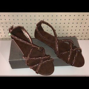 Maurices brown Eleanor sandals size 11 NEW!